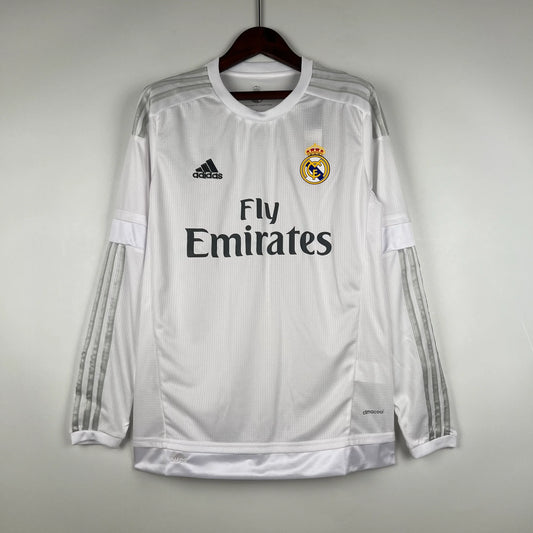 Camisola Principal Real Madrid Manga Comprida 2015/16