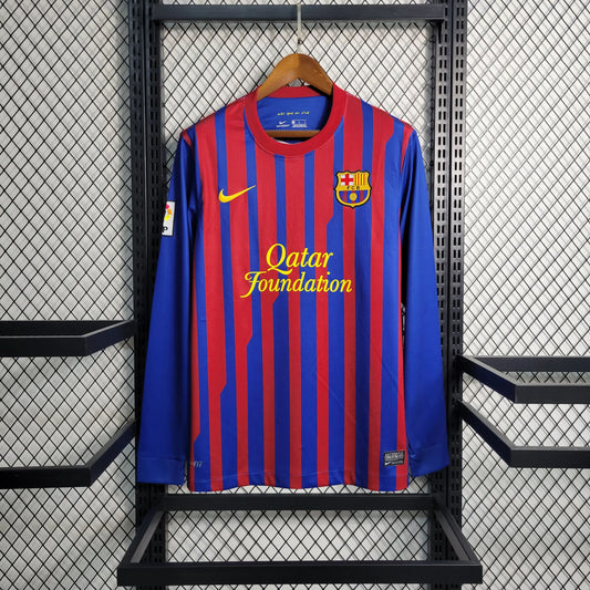 Maillot domicile manches longues Barcelone 2011/12 