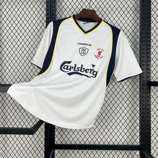 Camisola Principal Liverpool 2001/02