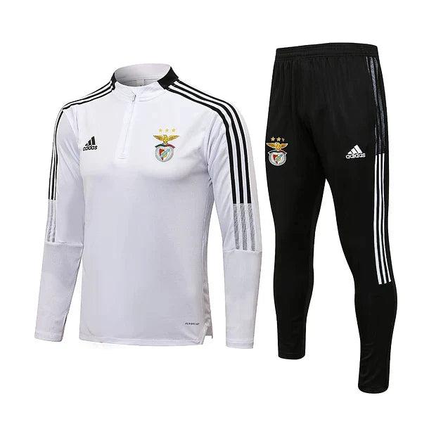 Benfica White Tracksuit With T-shirt