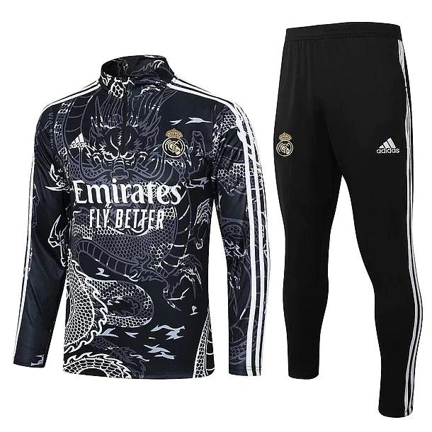 Fato de Treino Black Dragon Real Madrid c/ Camisola