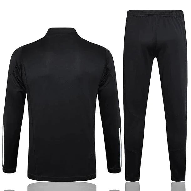 Black Real Madrid Tracksuit w/T-shirt