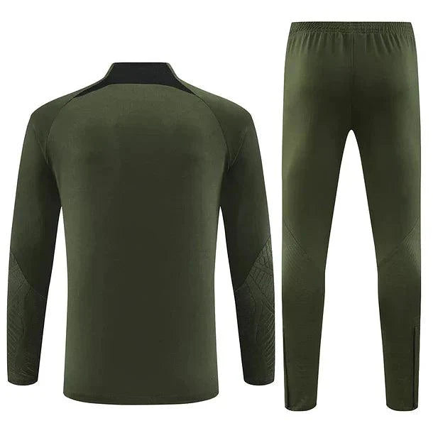 Fato de Treino Barcelona Army Green c/camisola 2023/24