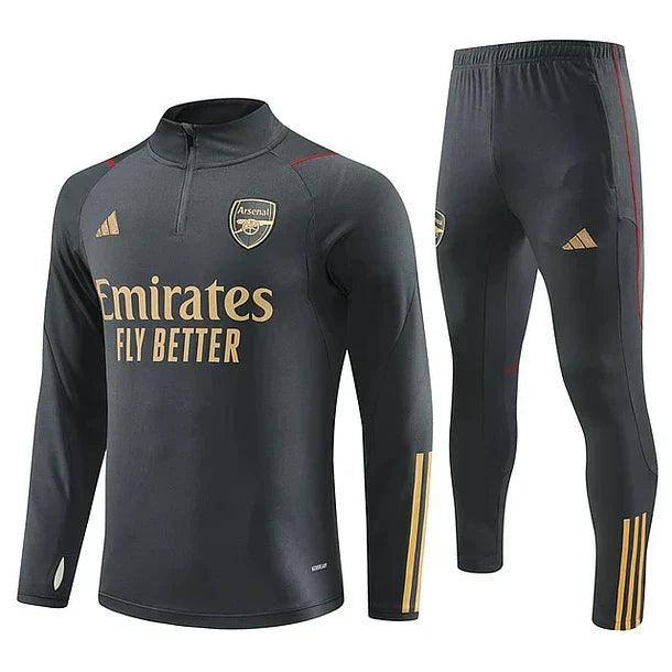 Arsenal gray tracksuit w/shirt 2023/24