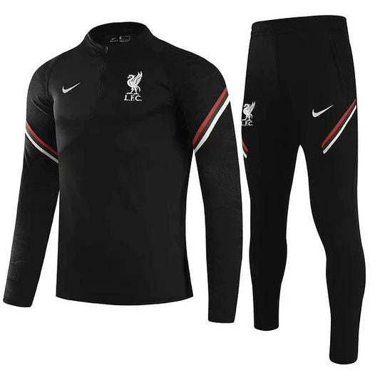 Survêtement avec maillot Liverpool noir 2023/24