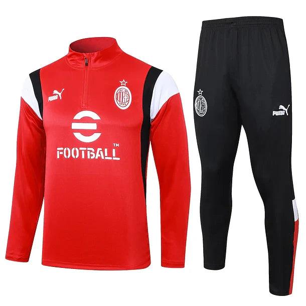 Fato de Treino Red AC Milan c/camisola 2023/24