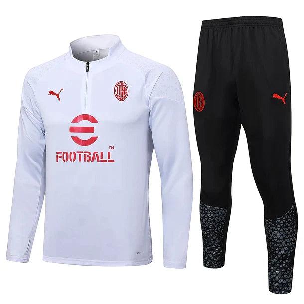 Survêtement avec maillot AC Milan blanc 2023/24