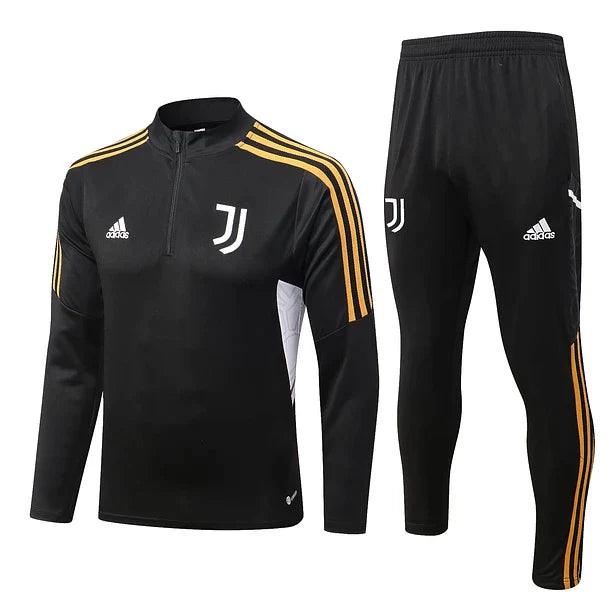 Survêtement avec maillot Juventus noir 2022/23