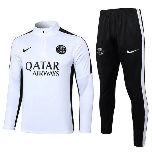 White 2 PSG Tracksuit w/shirt 2023/24