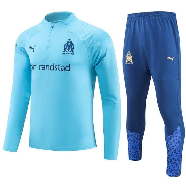 Fato de Treino sky blue Marselha c/camisola 2023/24