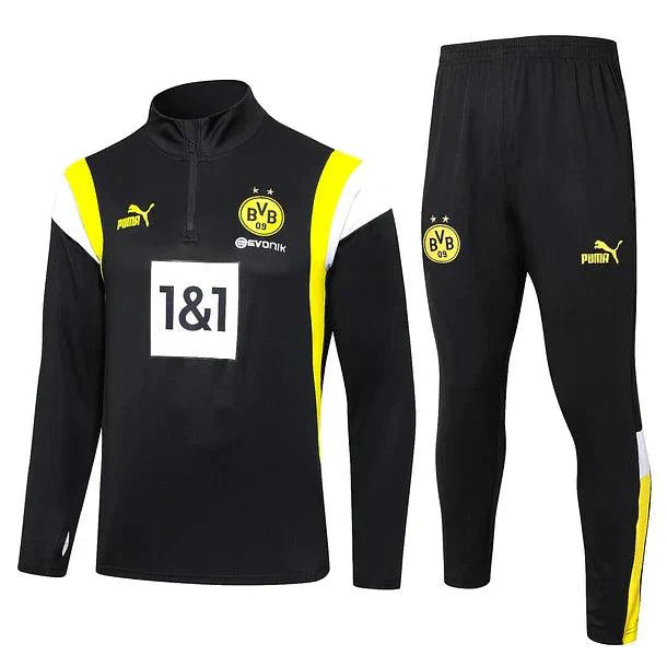 black Dortmund tracksuit w/shirt 2023/24