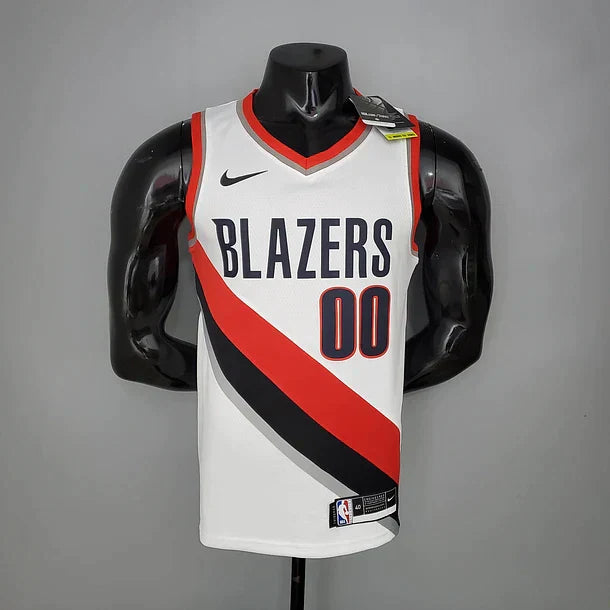 Portland Trail Blazers Domicile Blanc 2021 