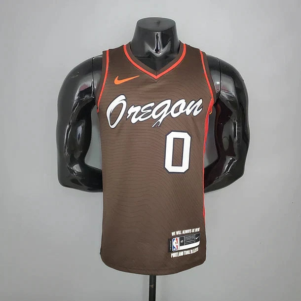 Portland Trail Blazers City Edition Marron 2021 