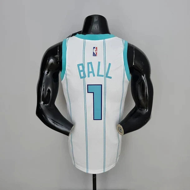 Charlotte Hornets 75e anniversaire BALLON Blanc 