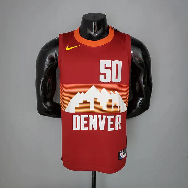 Denver Nuggets City Edition Rouge 