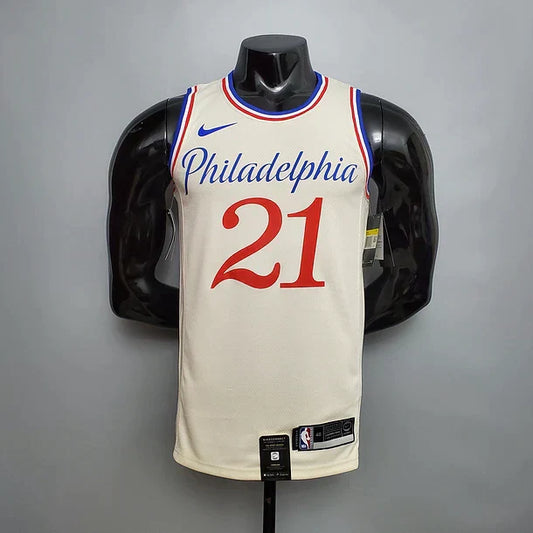 Philadelphie 76ers City Édition Limitée Beige 