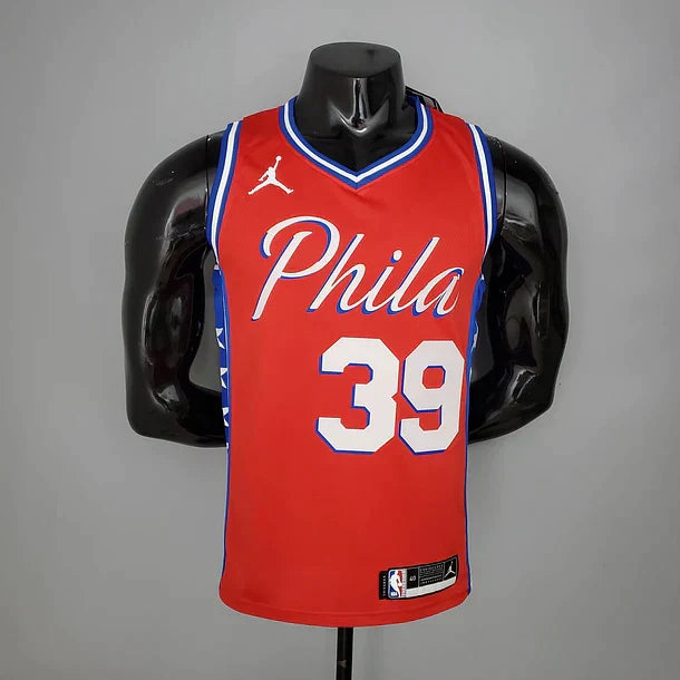 Philadelphie 76ers Jordan sur le thème rouge 