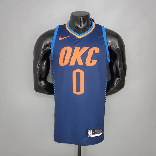 Oklahoma City Thunders Thunder Blue Stripes