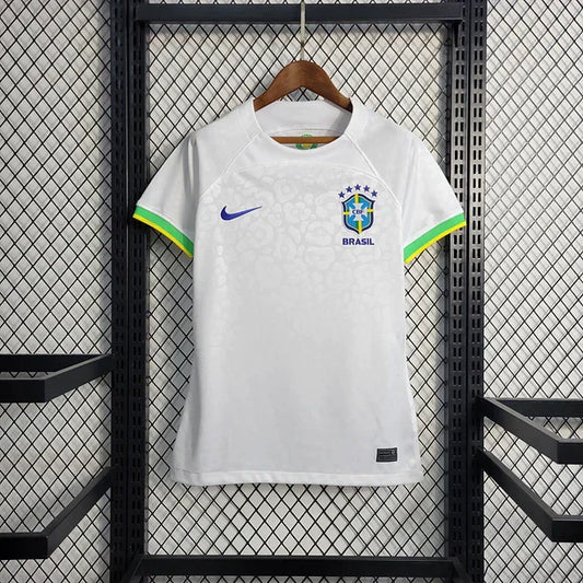 Maillot Femme Léopard Blanc Brésil 2022/23 