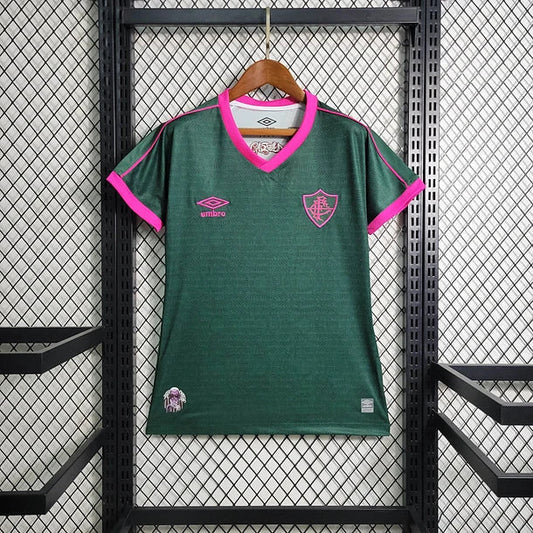 Green Fluminense 2023/24 Women's Secondary Shirt 