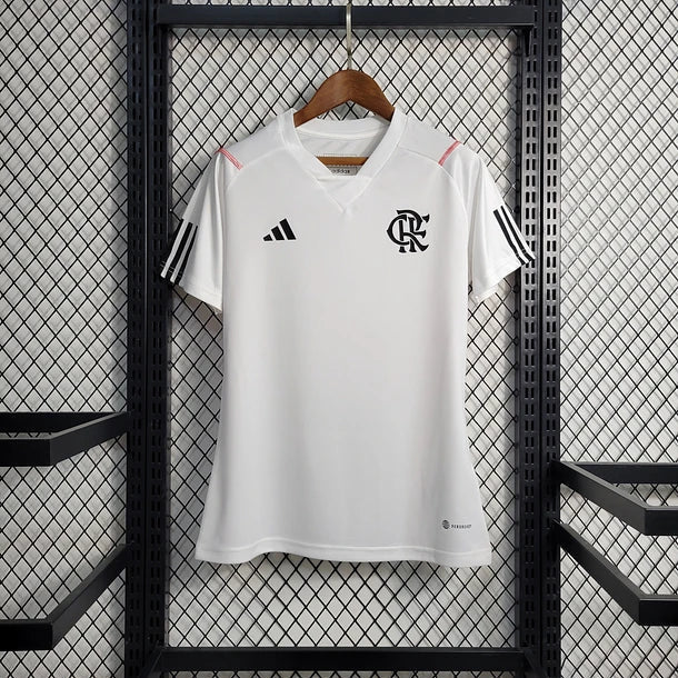 Camisola Training White Flamengo 2023/24 Mulher