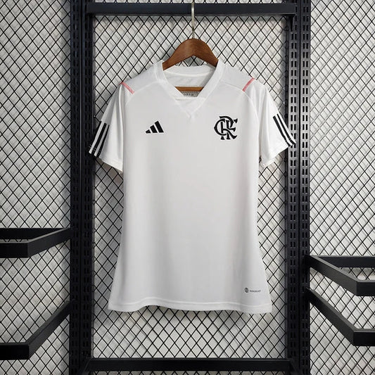 White Flamengo 2023/24 Women's Training Jersey 