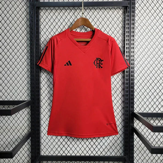 Camisola Training Red Flamengo 2023/24 Mulher