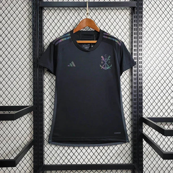 Camisola Secundária Black Flamengo 2023/24 Mulher