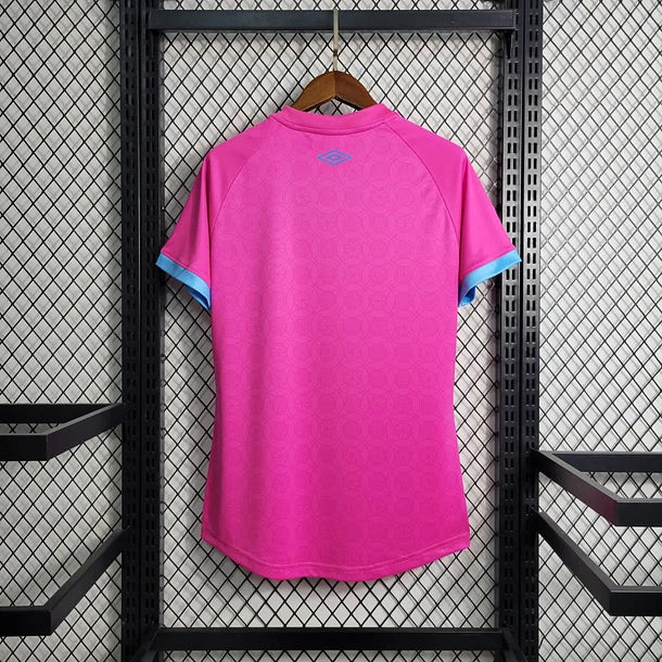 Pink Grêmio 2023/24 Women's Secondary Shirt 