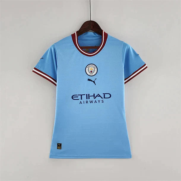 Camisola Principal Manchester City 2022/23 Mulher