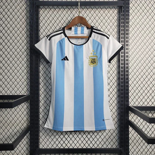 Argentina 3 Star 2022/23 Women's Secondary Shirt 