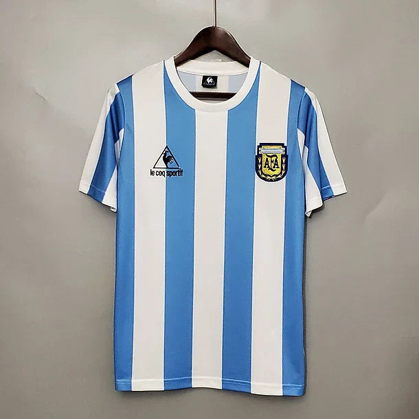 Argentine 1986 Maillot Domicile 