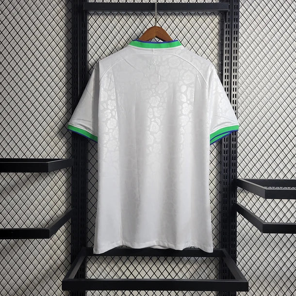 Leopard White Brazil 2022/23 Jersey