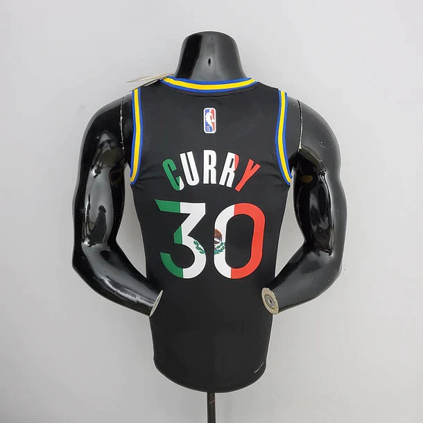 Golden State Warriors 75e anniversaire Mexique Edition Noir 2022 