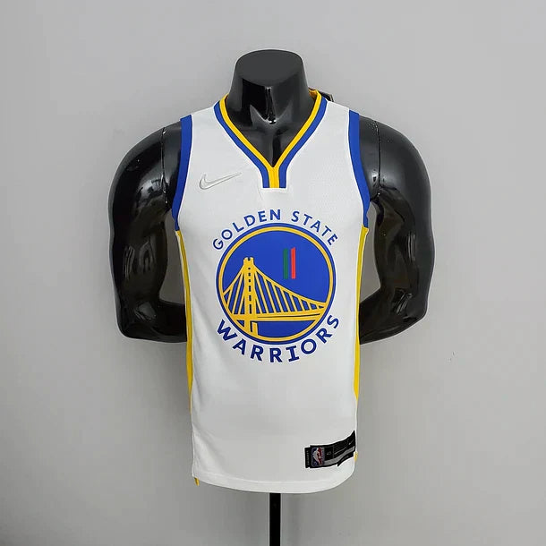 Golden State Warriors 75e anniversaireThompson Mexico Edition Blanc 