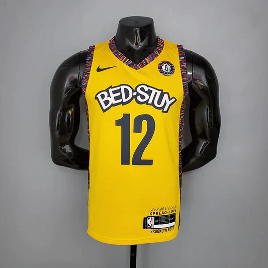 Brooklyn Nets Édition Commémorative Jaune 