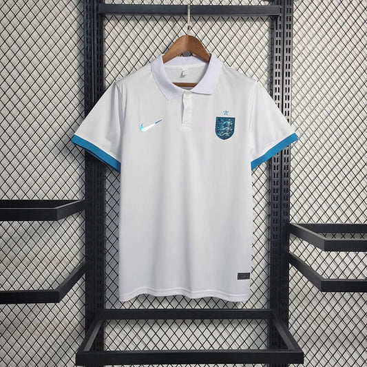 Polo Blanc Bleu Angleterre 