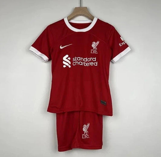 Kit Criança Principal Liverpool 2023/24