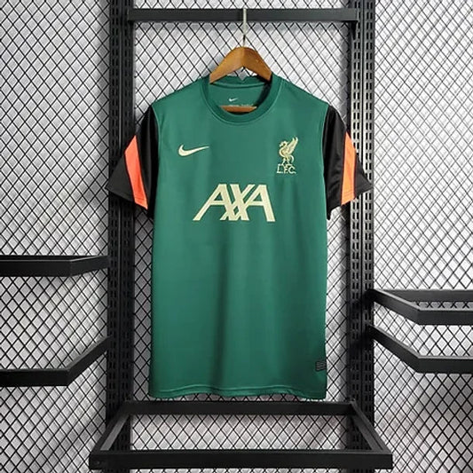 Maillot d'entraînement vert Liverpool 