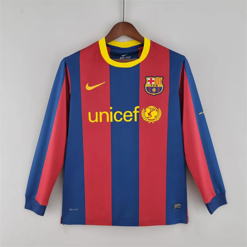 Maillot domicile à manches longues de la Ligue des Champions de Barcelone 2006 