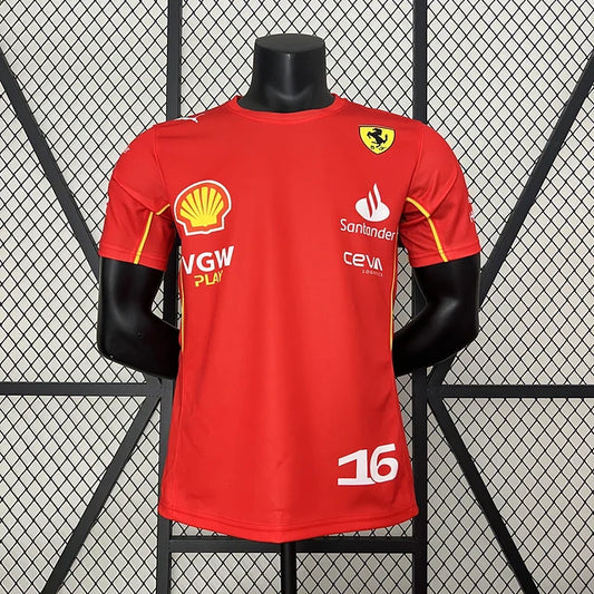 Camisola Ferrari Charles Leclerc 2024