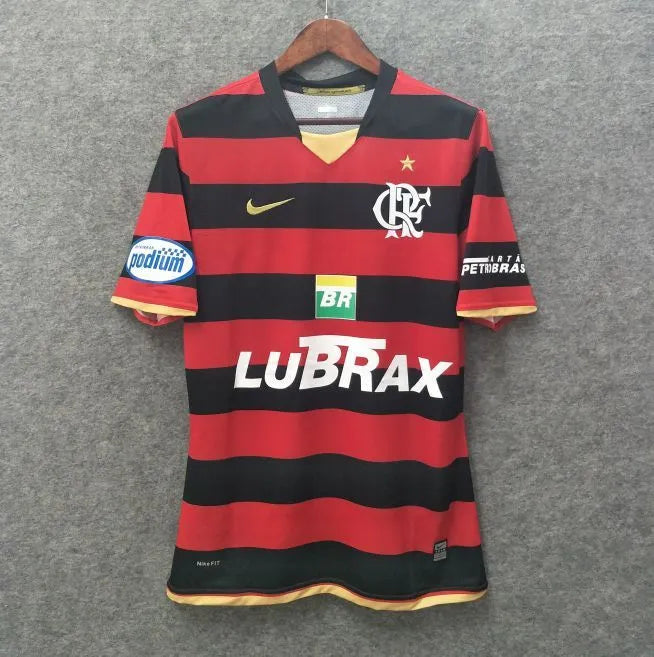 Camisola Principal Flamengo 2008/09 + all sponsors