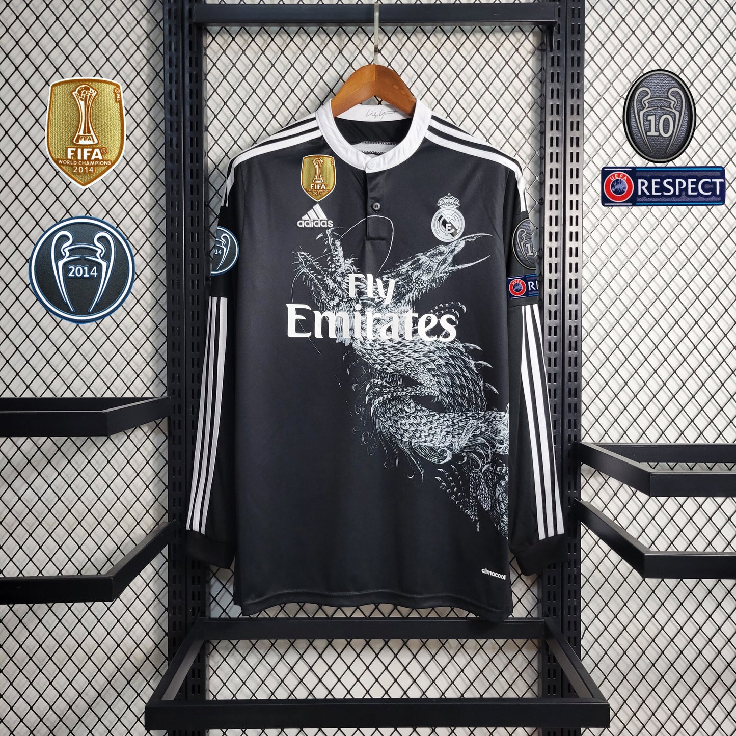 Camisola Terceira Real Madrid Manga Comprida 2014/15