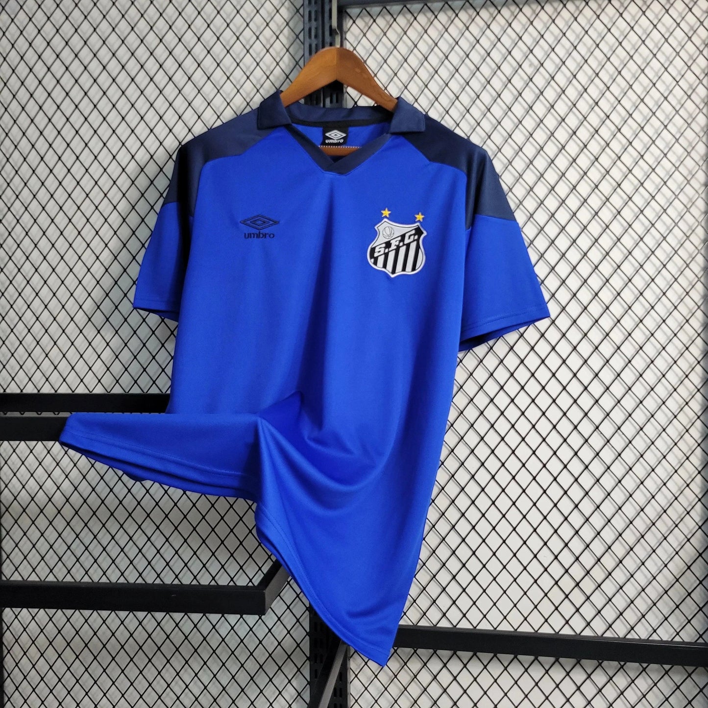 Santos Blue Training Shirt 2023/24