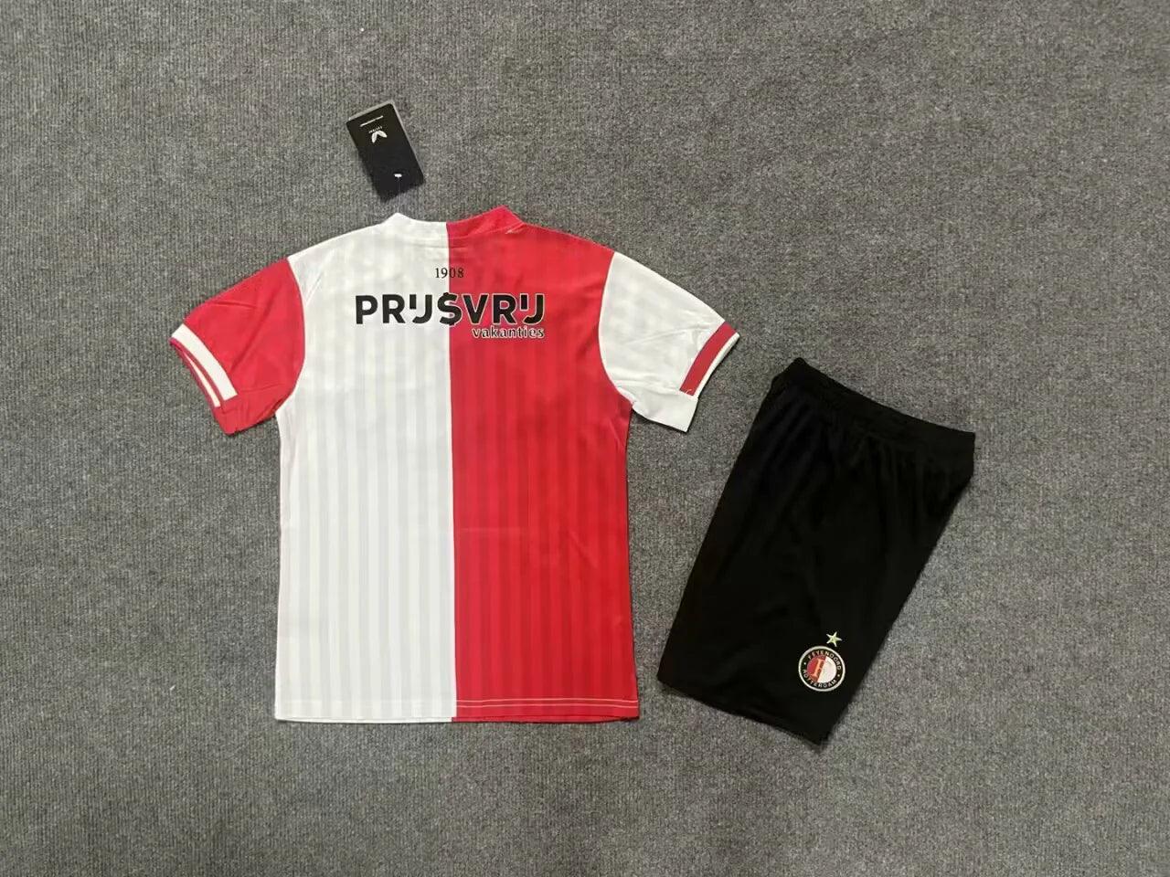 Kit Criança Principal Feyenoord 2023/24