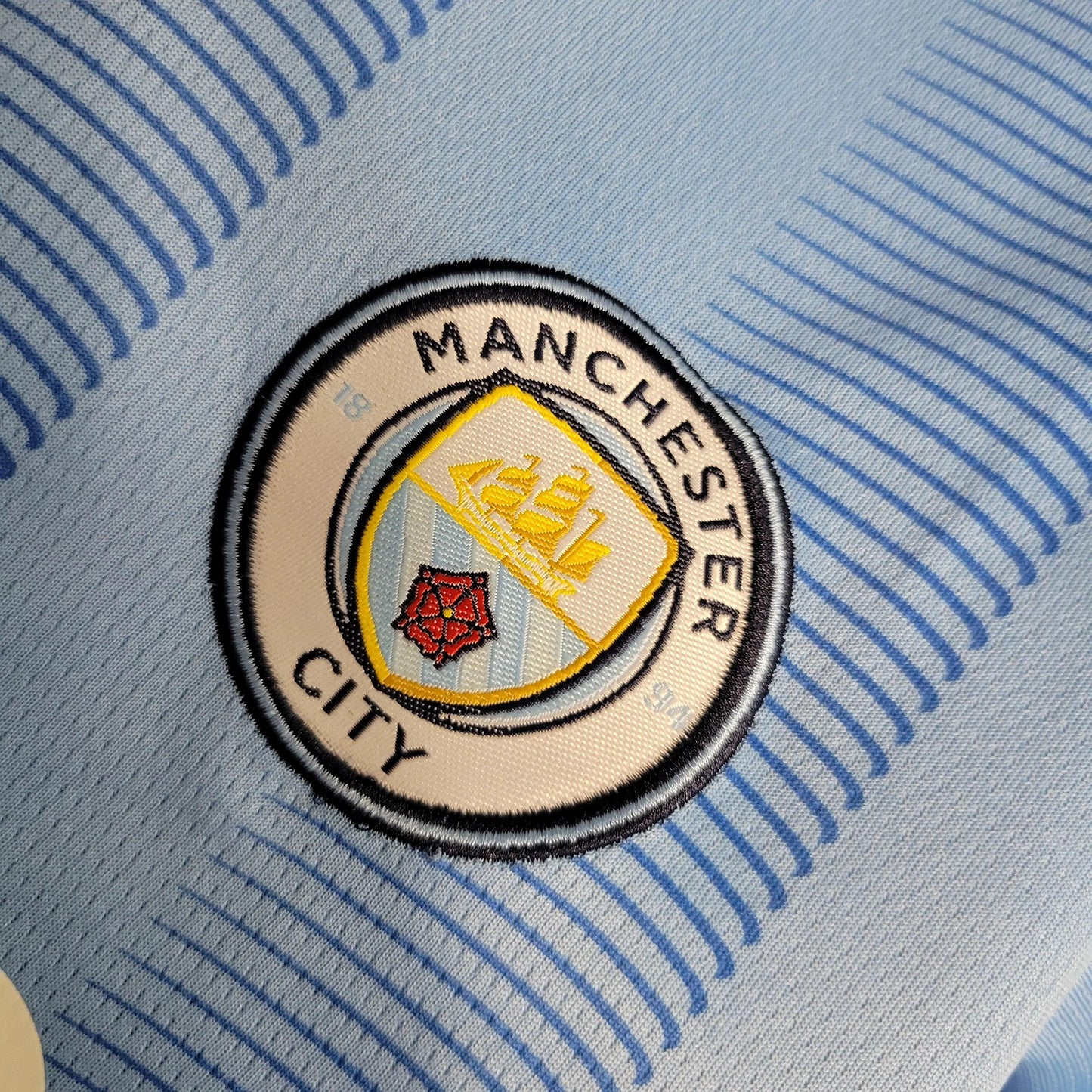 Kit Criança Principal Manchester City 2023/24