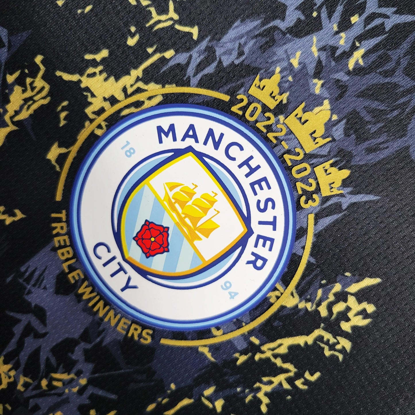 Camisola Black Gold Edition Manchester City 2023/24