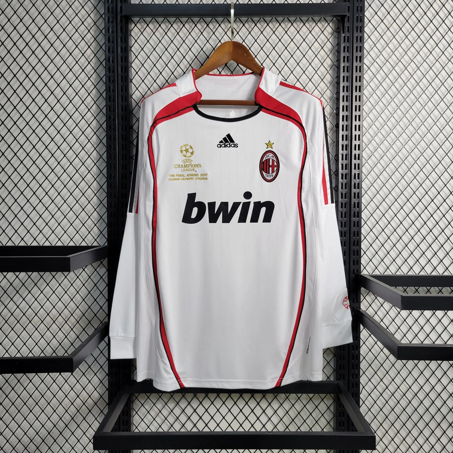 Maillot extérieur à manches longues de l'AC Milan 2006/07 