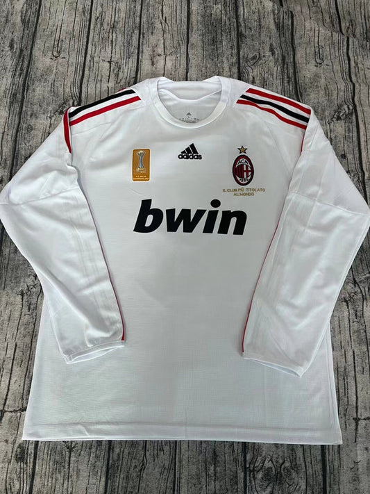 AC Milan Long Sleeve Away Shirt 2008/09