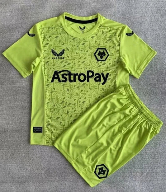 Kit Criança GK Secundário Wolverhampton 2023/24